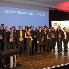 Preisverleihung Cologne Design Night 2013, Foto:Burat